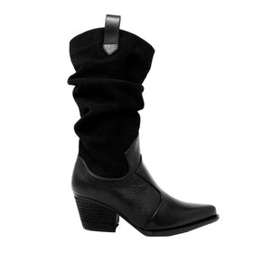 MADELEINE 60 - Black Regina Romero Women's Leather Boot