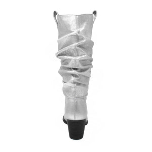 MADELEINE 60 - Silver Regina Romero Women's Leather Boot