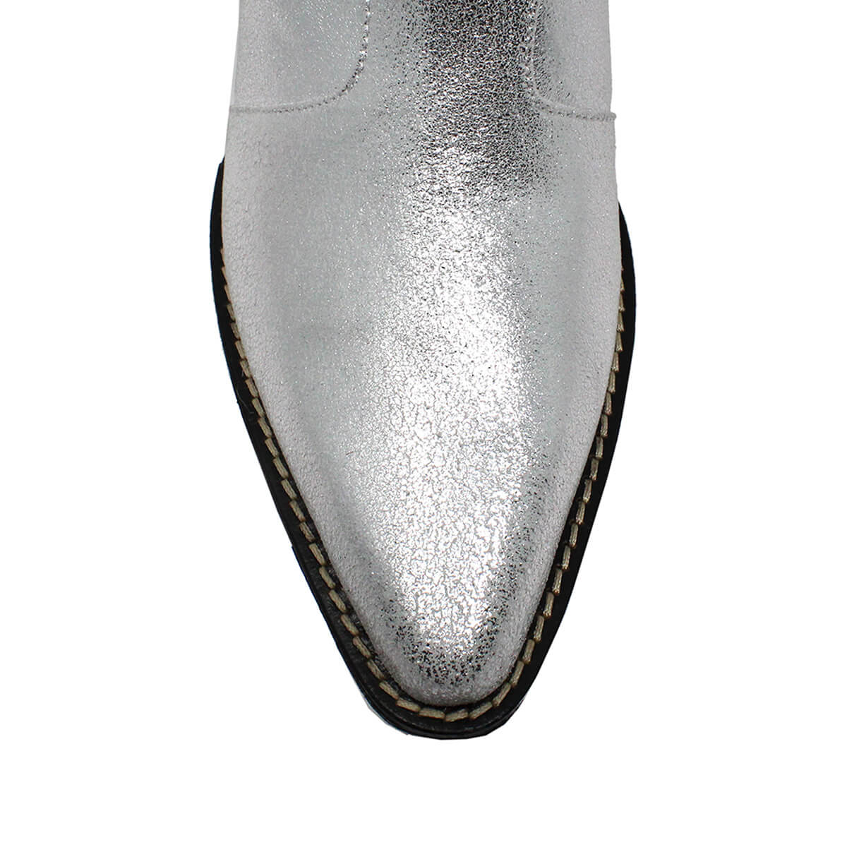 MADELEINE 60 - Silver Regina Romero Women's Leather Boot