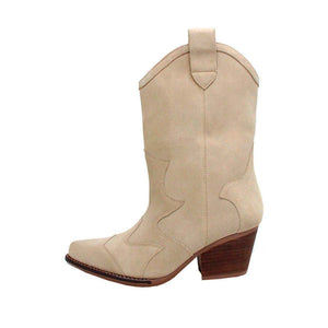 BAILEY 60 - Sand Suede Regina Romero Women's Leather Boot
