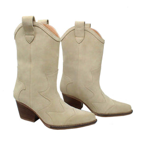 BAILEY 60 - Sand Suede Regina Romero Women's Leather Boot
