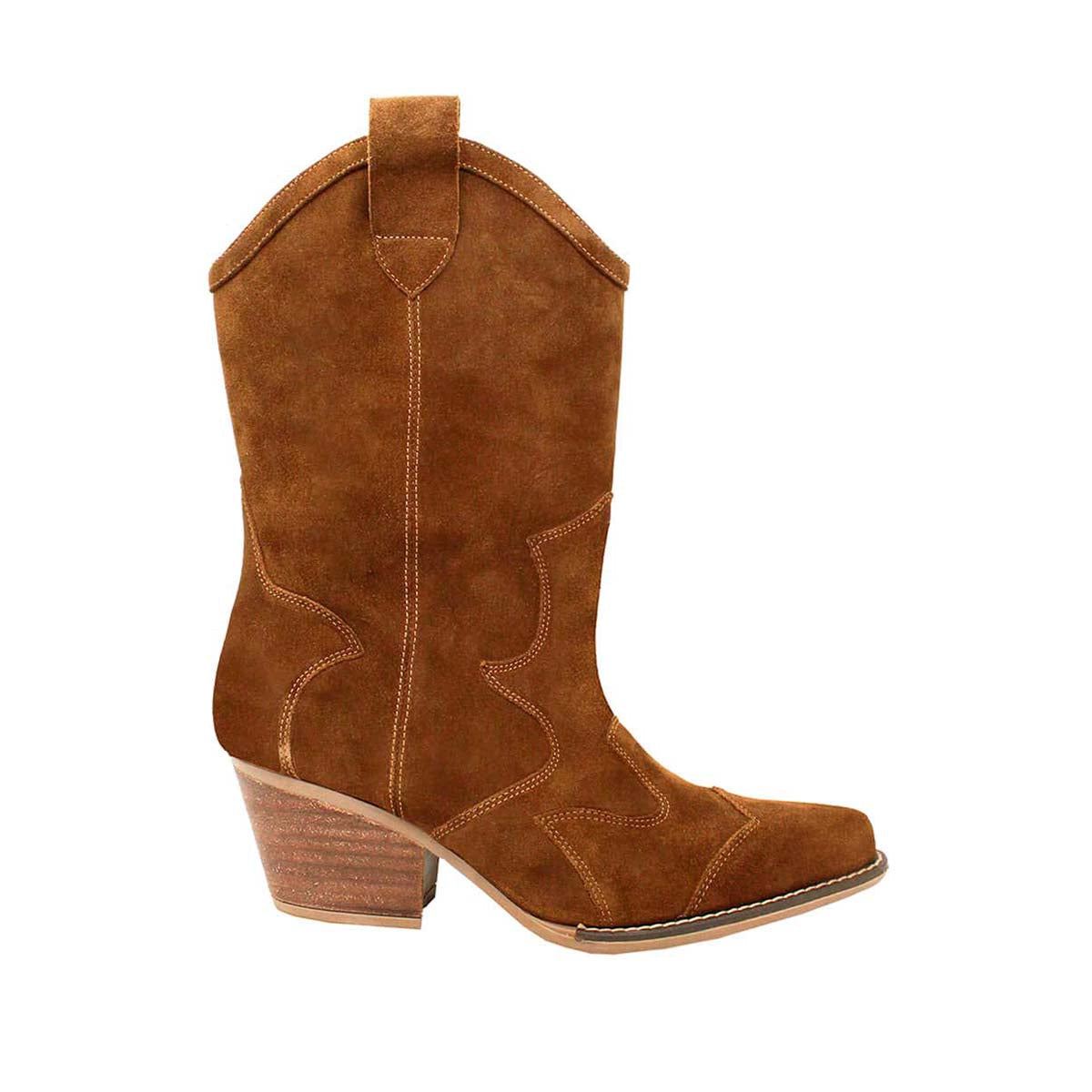 BAILEY 60 - Vintage Gold Suede Regina Romero Women's Leather Boot