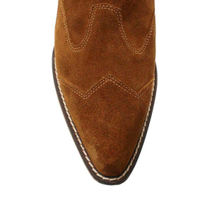 BAILEY 60 - Vintage Gold Suede Regina Romero Women's Leather Boot