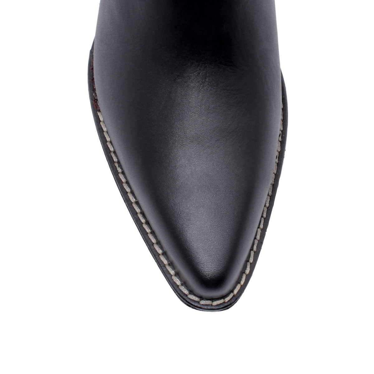 ISSA 60 - Black Regina Romero Women's Leather Ankle Boot