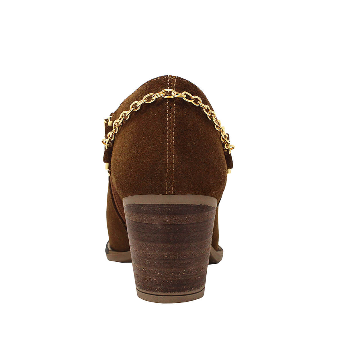 AMIRA 60 - Cinnamon Suede Regina Romero Women's Leather Ankle Boot