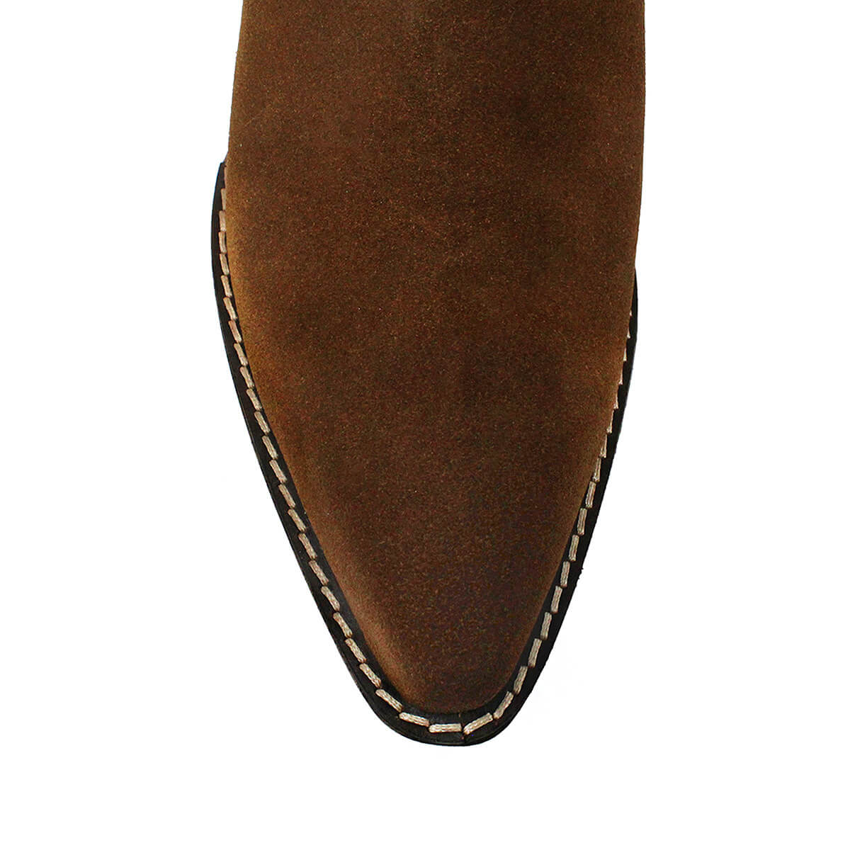 AMIRA 60 - Cinnamon Suede Regina Romero Women's Leather Ankle Boot