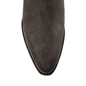 AMIRA 60 - Concrete Suede Regina Romero Women's Leather Ankle Boot