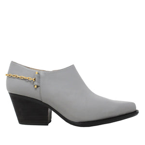 AMIRA 60 - Grey Regina Romero Women's Leather Ankle Boot