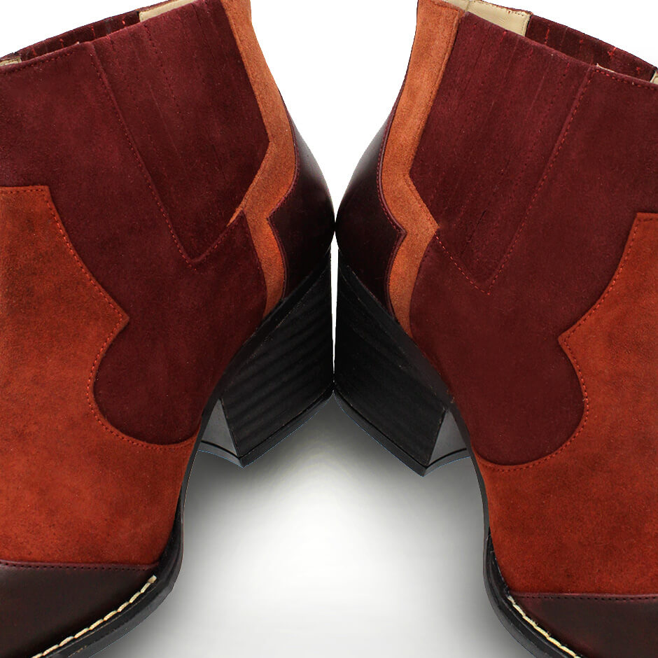MADDIE 60 Limited Edition - Rioja Regina Romero Women's Leather Ankle Boot