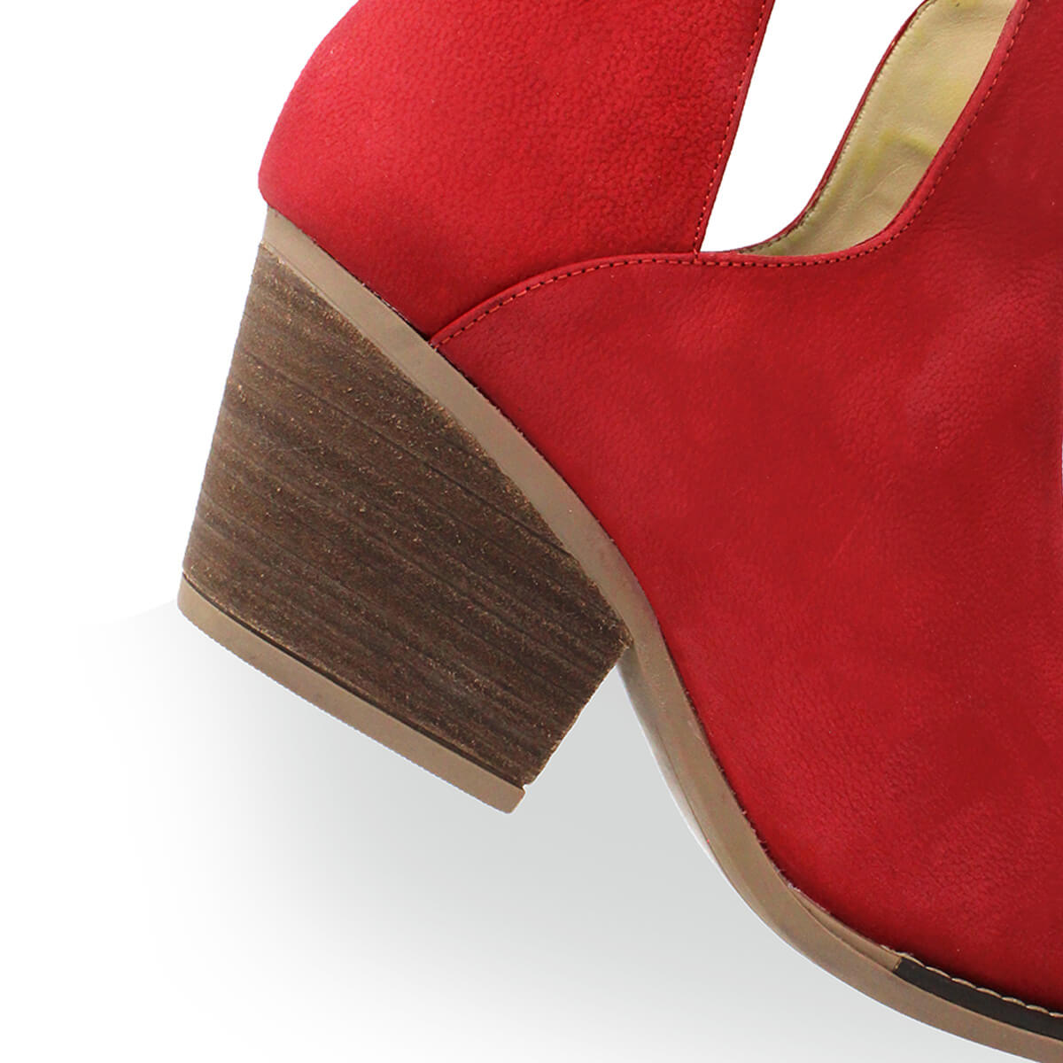 ISSA 60 - Red Regina Romero Women's Leather Ankle Boot
