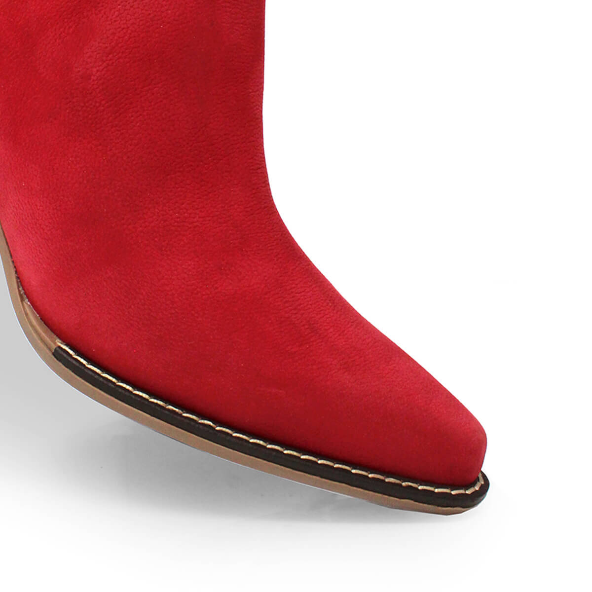 ISSA 60 - Red Regina Romero Women's Leather Ankle Boot